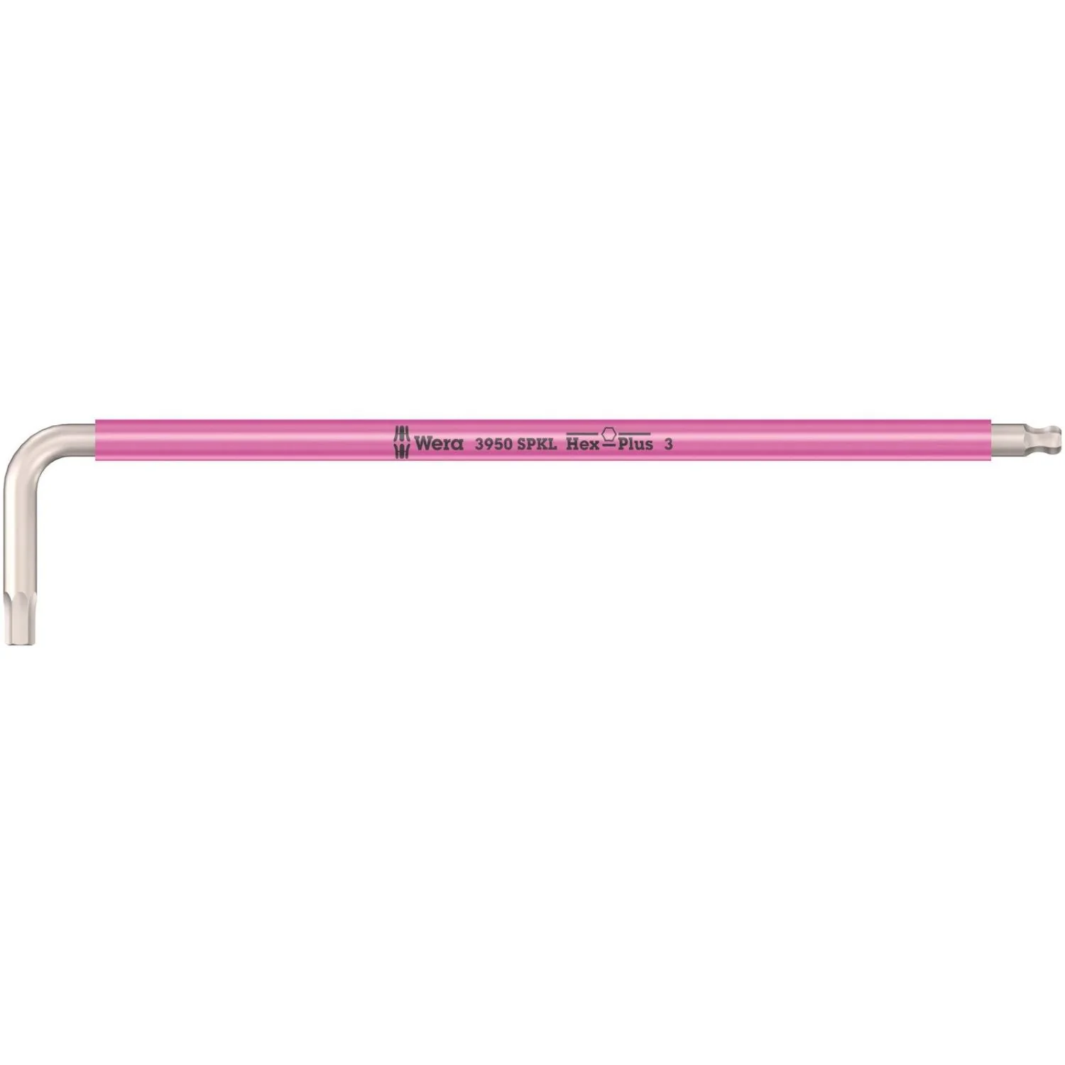 Wera 3950 Spkl Multicolour L-Key, Metric, Stainless, 3x123-mm. - Image 1