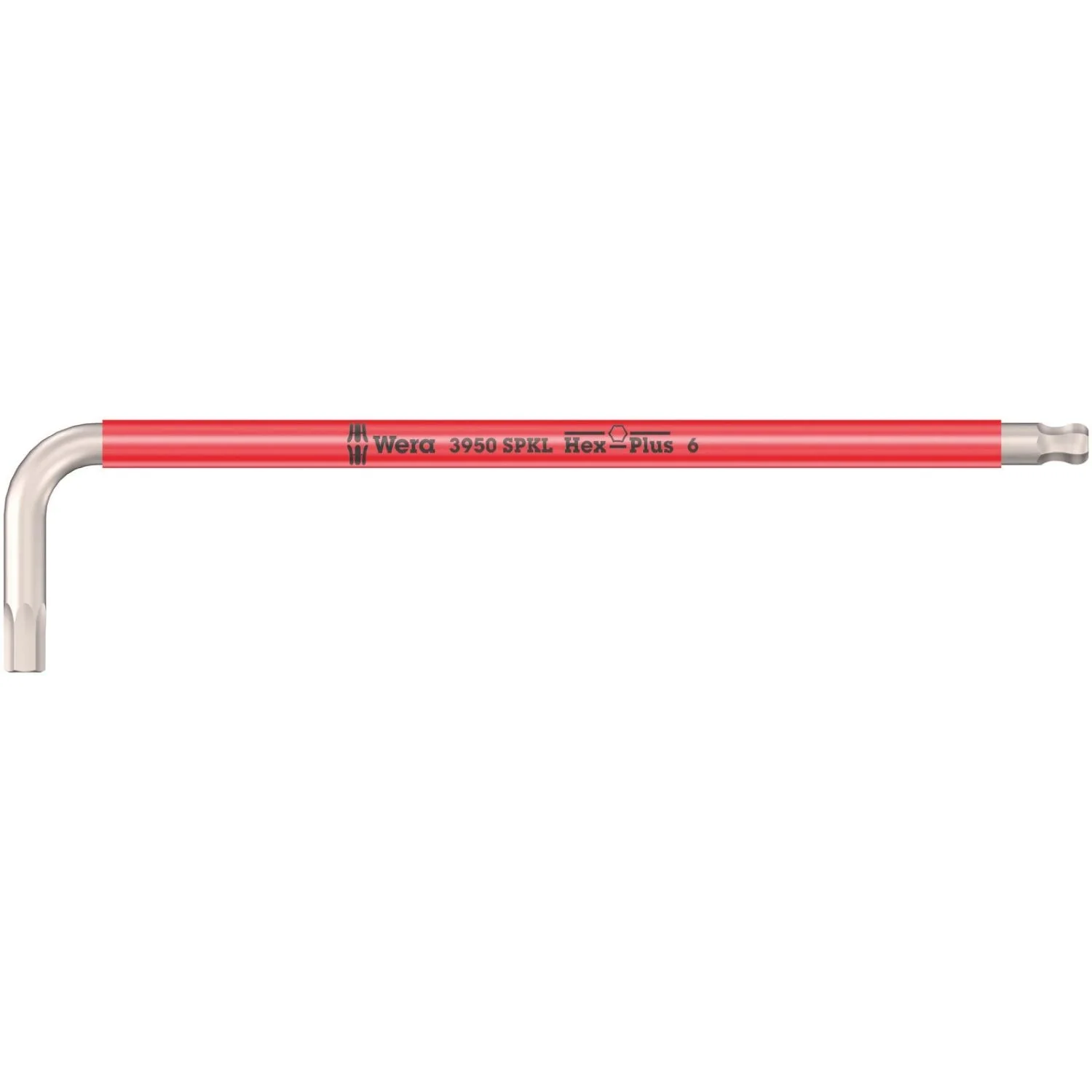 Wera 3950 Spkl Multicolour L-Key, Metric, Stainless, 6x172-mm. - Image 1