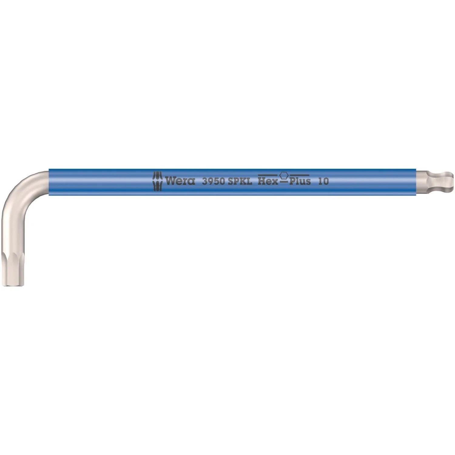 Wera 3950 Spkl Multicolour L-Key, Metric, Stainless, 10x224-mm. - Image 1