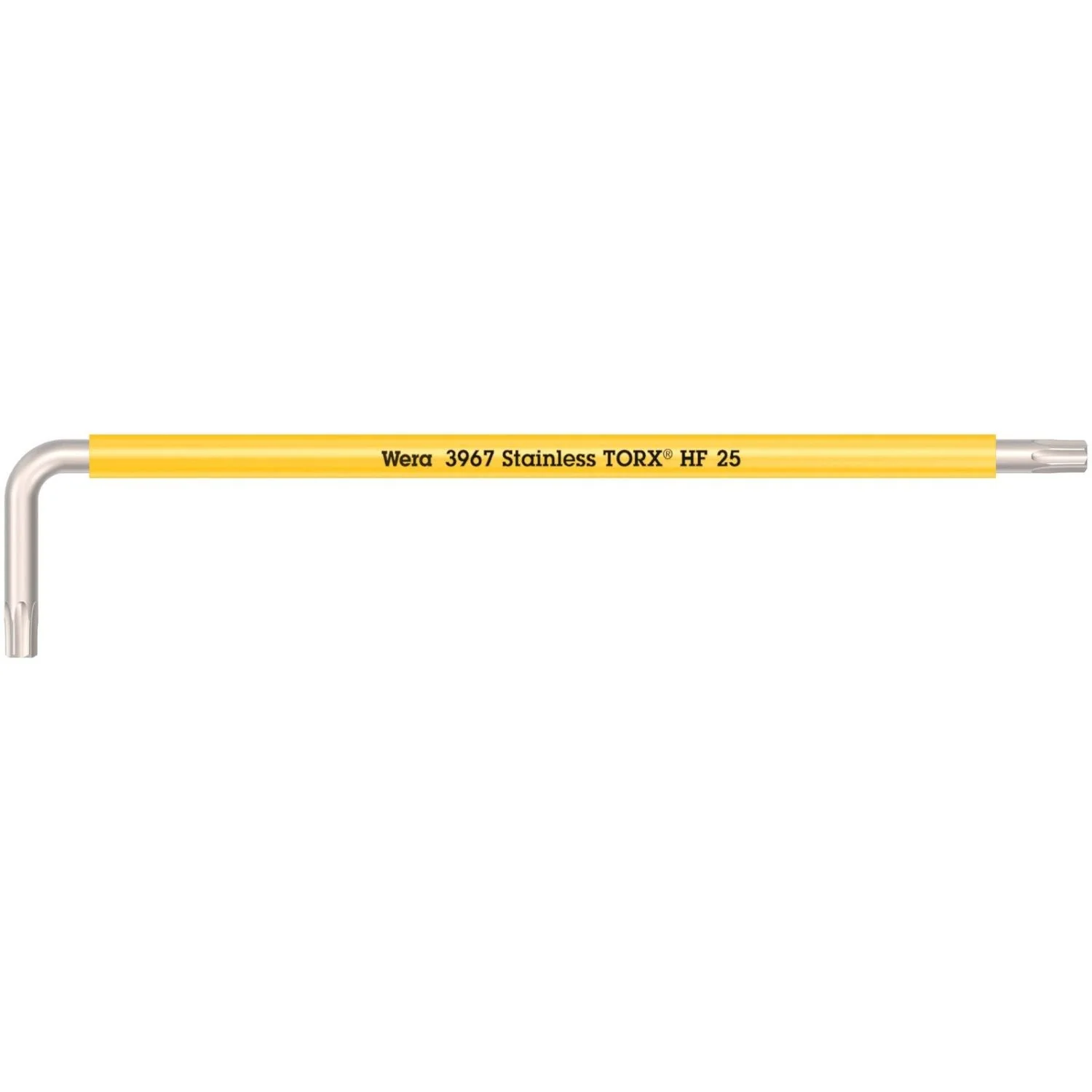 Wera 3967 Sxl Hf Torx L-Key Multicolour With Holding Function, Long, Stainless, Torx 25x154-mm. - Image 1