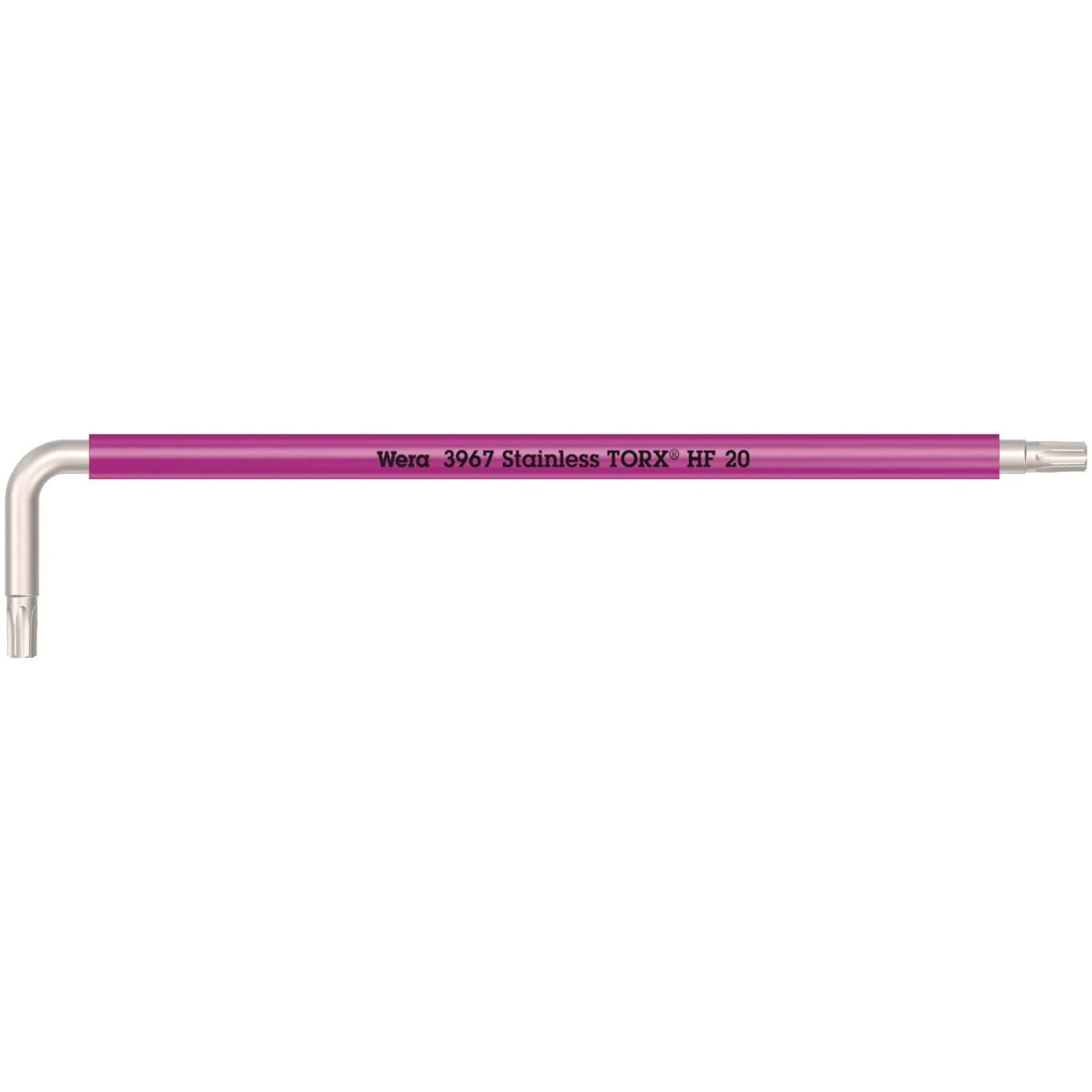 Wera 3967 Sxl Hf Torx L-Key Multicolour With Holding Function, Long, Stainless, Torx 25x154-mm. - Image 2