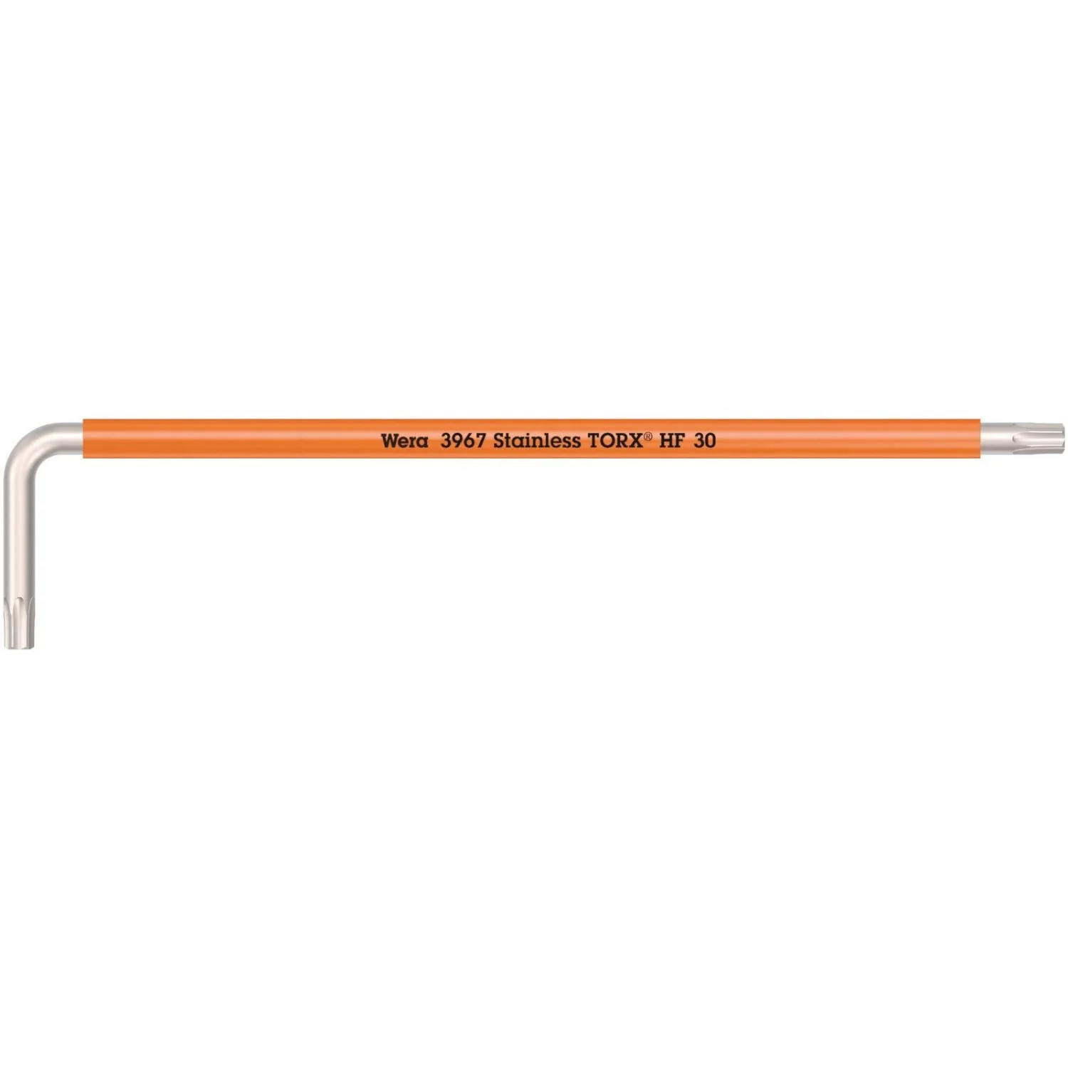 Wera 3967 Sxl Hf Torx L-Key Multicolour With Holding Function, Long, Stainless, Torx 30x195-mm. - Image 1
