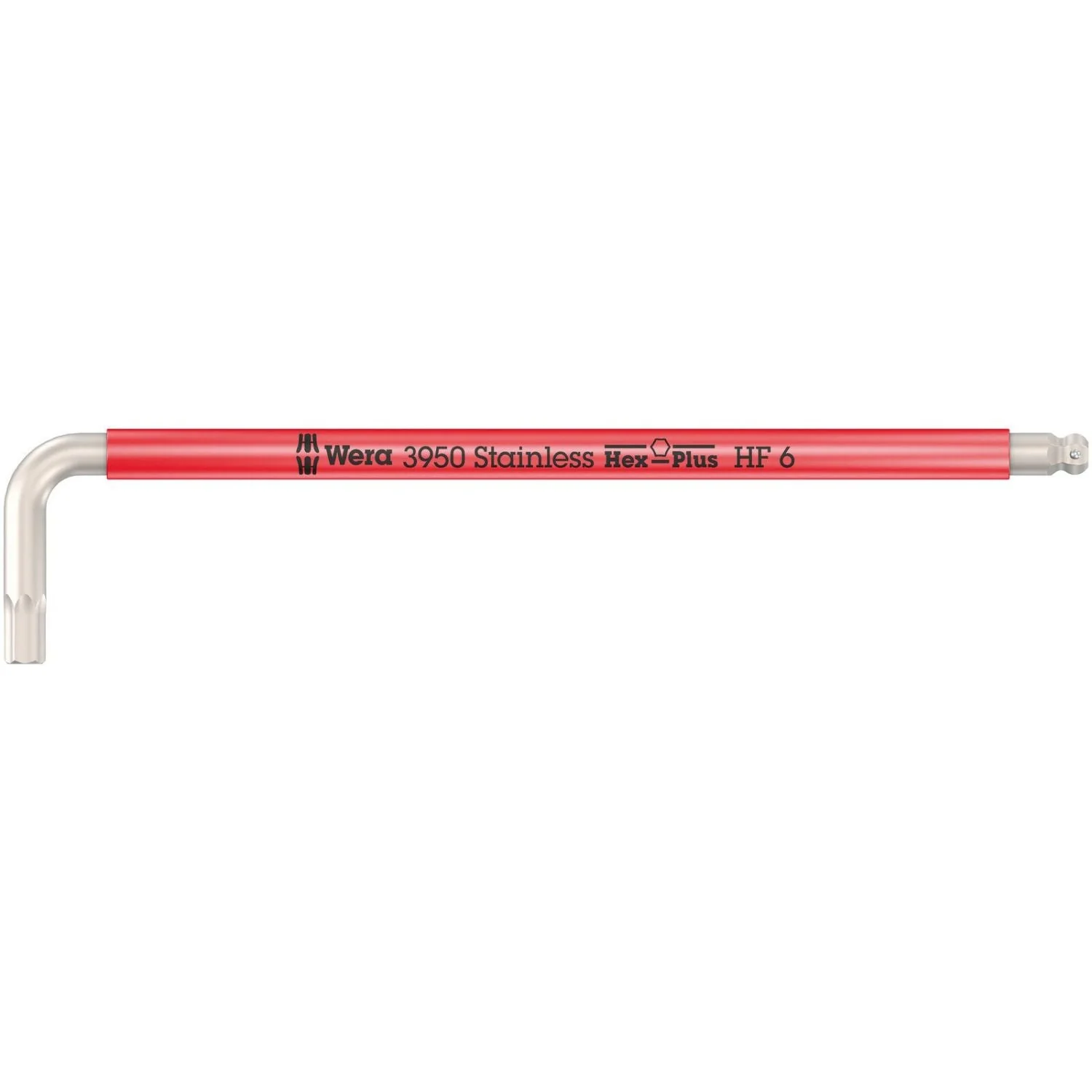 Wera 3950 Spkl Multicolour Hf L-Key, Metric, Stainless Steel, With Holding Function, 6x172-mm. - Image 1