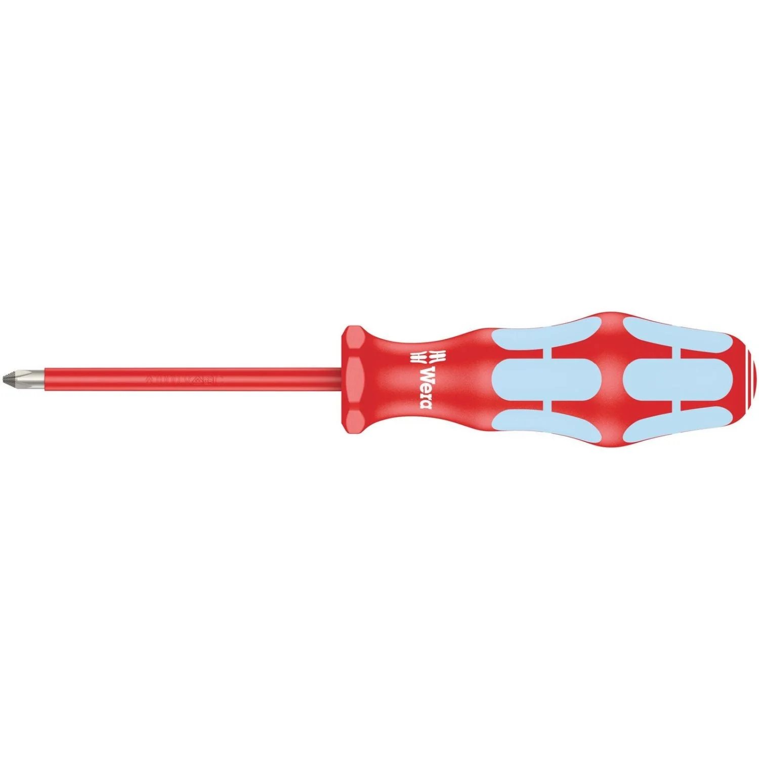 Wera 3162 I Ph VDE Insulated Screwdriver For Phillips Screws, Stainless, Ph 1x80-mm. - Image 1