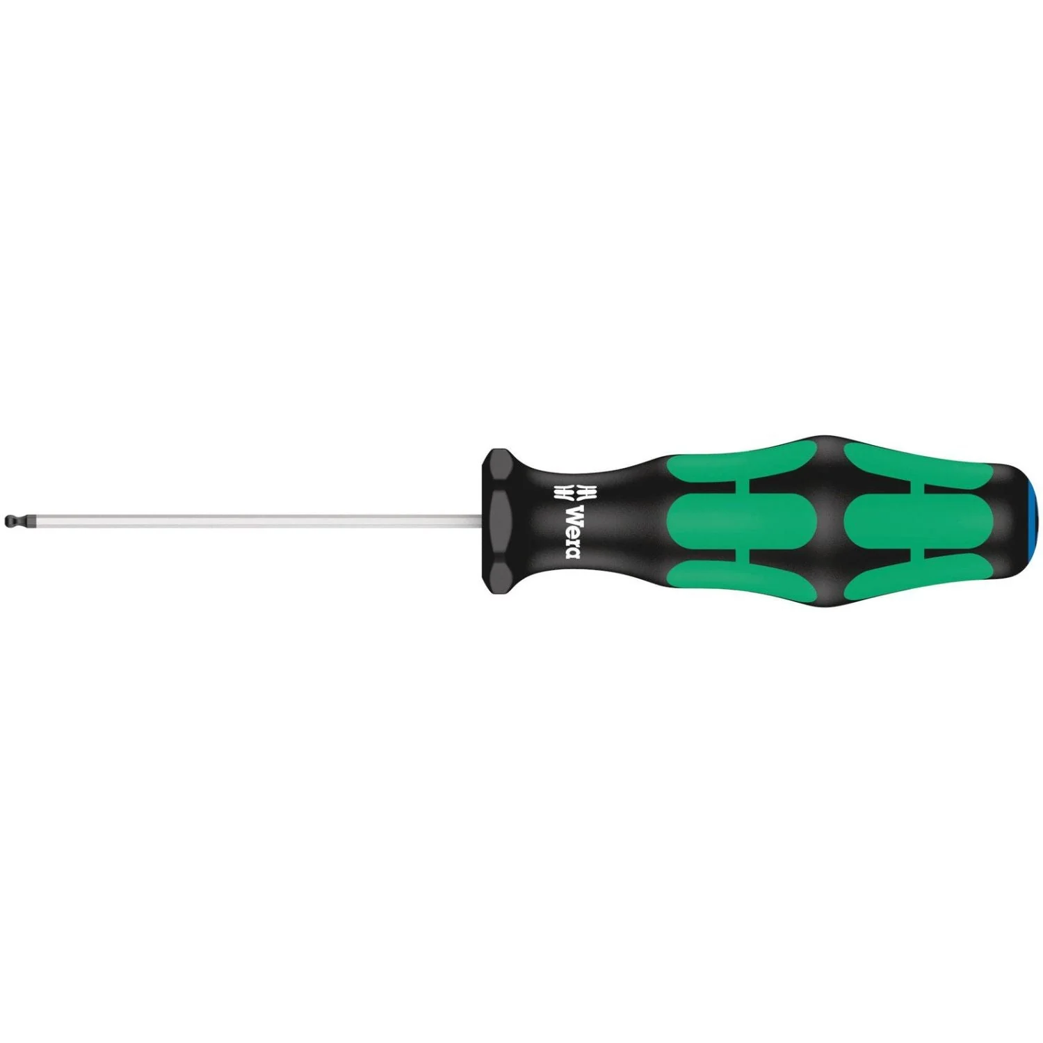 Wera 352 Ball End Screwdriver For Hexagon Socket Screws, 1.5x60-mm. - Image 1