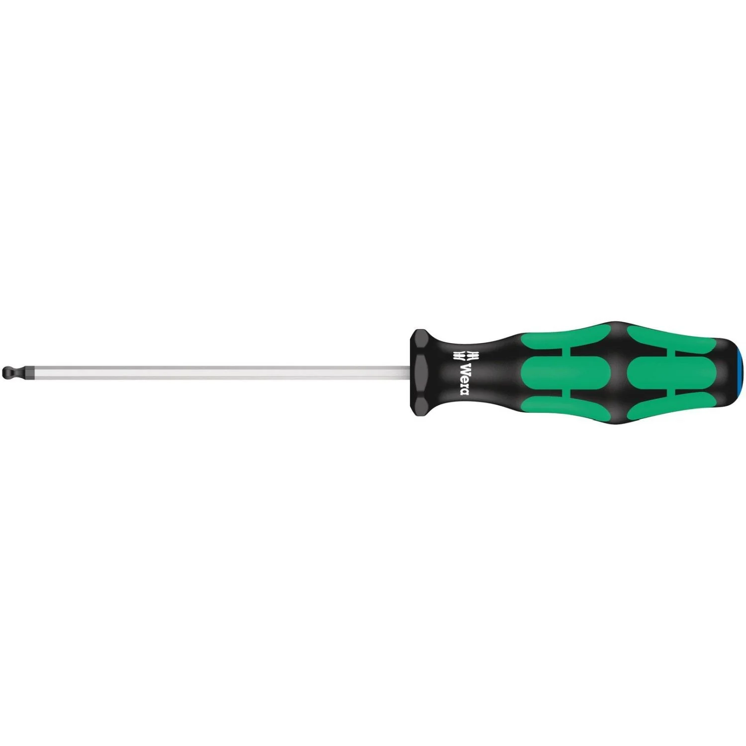 Wera 352 Ball End Screwdriver For Hexagon Socket Screws, 3x100-mm. - Image 1