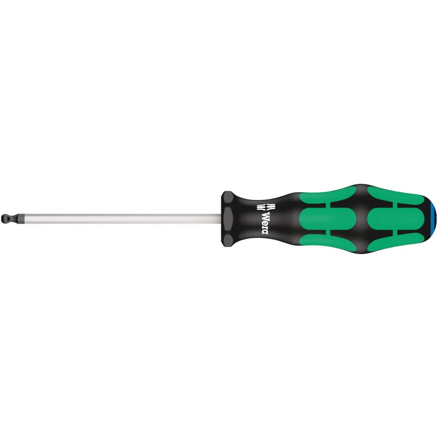 Wera 352 Ball End Screwdriver For Hexagon Socket Screws, 4x100-mm. - Image 1