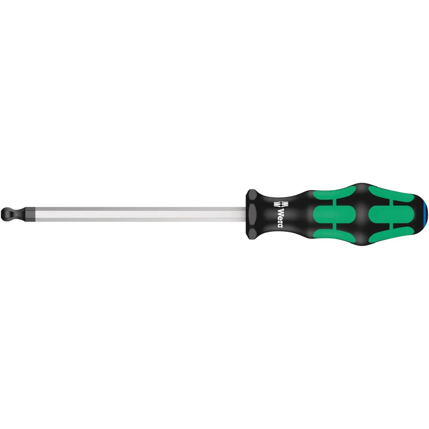 Wera 352 Ball End Screwdriver For Hexagon Socket Screws, 8x150-mm. - Image 1