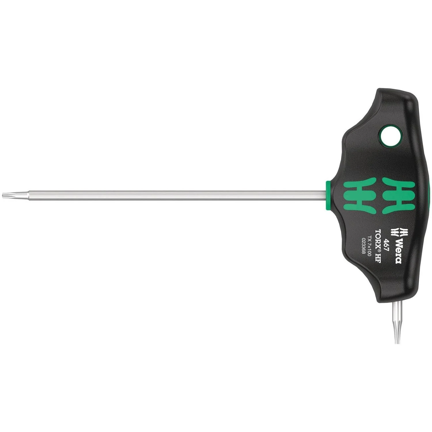 Wera 467 Torx Hf T-Handle Screwdriver With Holding Function, Torx 7x100-mm. - Image 1