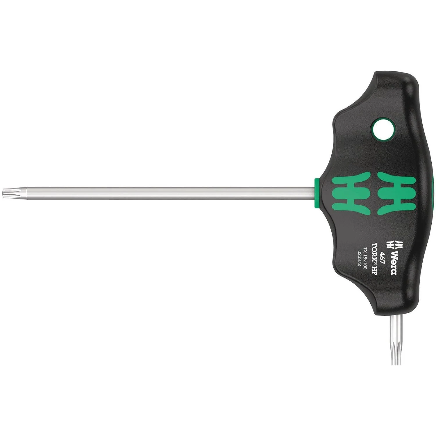 Wera 467 Torx Hf T-Handle Screwdriver With Holding Function, Torx 15x100-mm. - Image 1