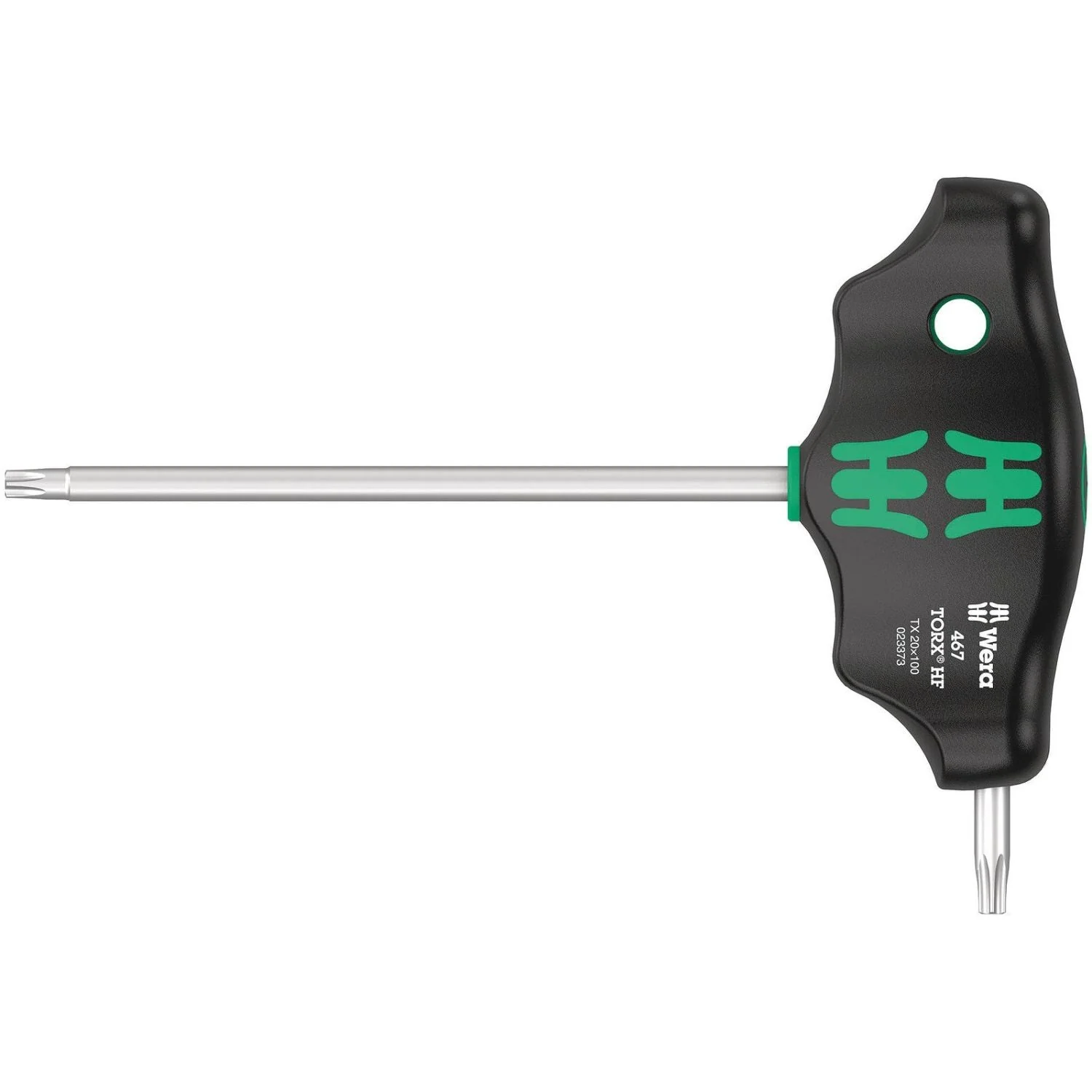 Wera 467 Torx Hf T-Handle Screwdriver With Holding Function, Torx 20x100-mm. - Image 1
