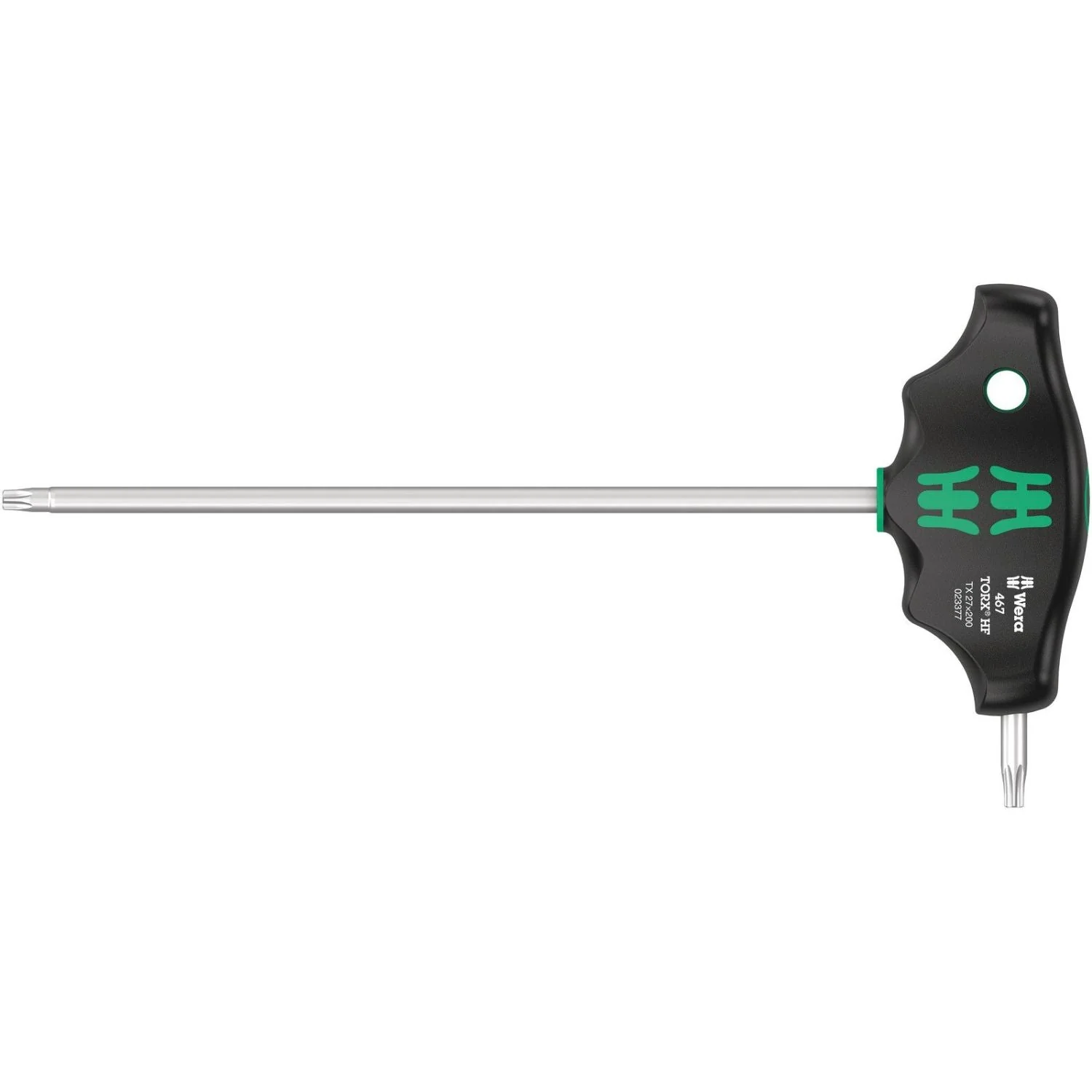 Wera 467 Torx Hf T-Handle Screwdriver With Holding Function, Torx 27x200-mm. - Image 1