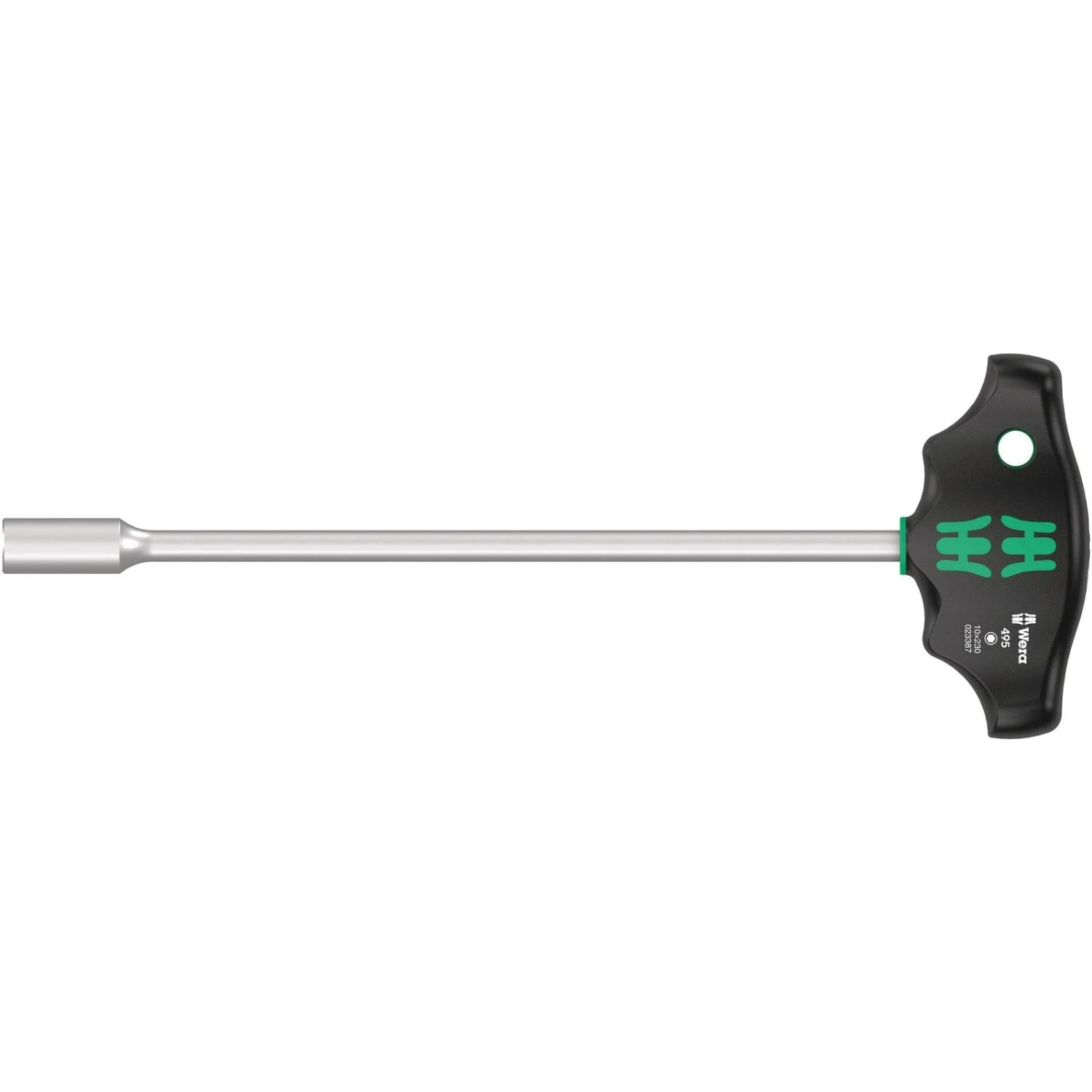 Wera 495 T-Handle Socket Wrench Screwdrivers, 10x230-mm. - Image 1
