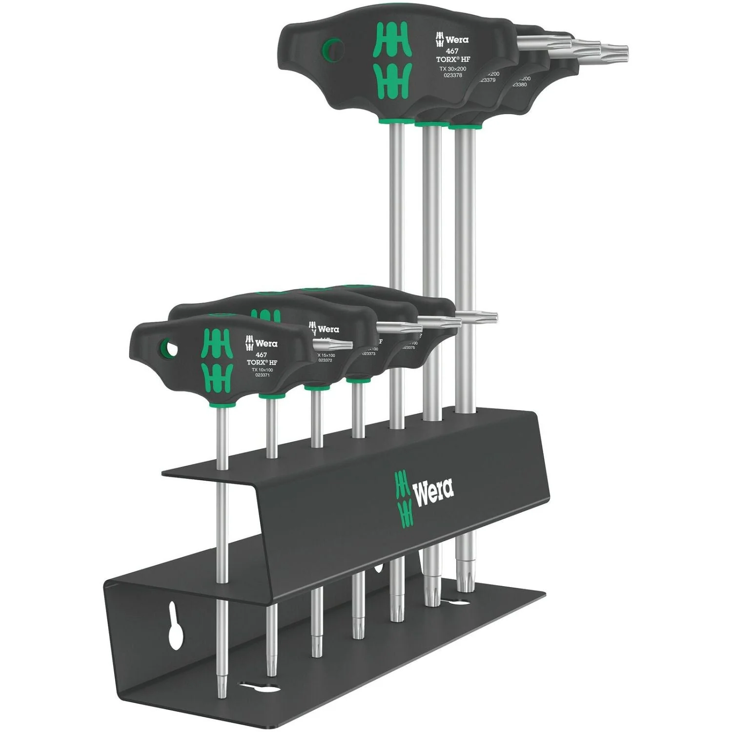 Wera 467/7 Torx Hf Set 2 Screwdriver Set T-Handle Torx Screwdrivers With Holding Function, 7-Pieces - Image 2