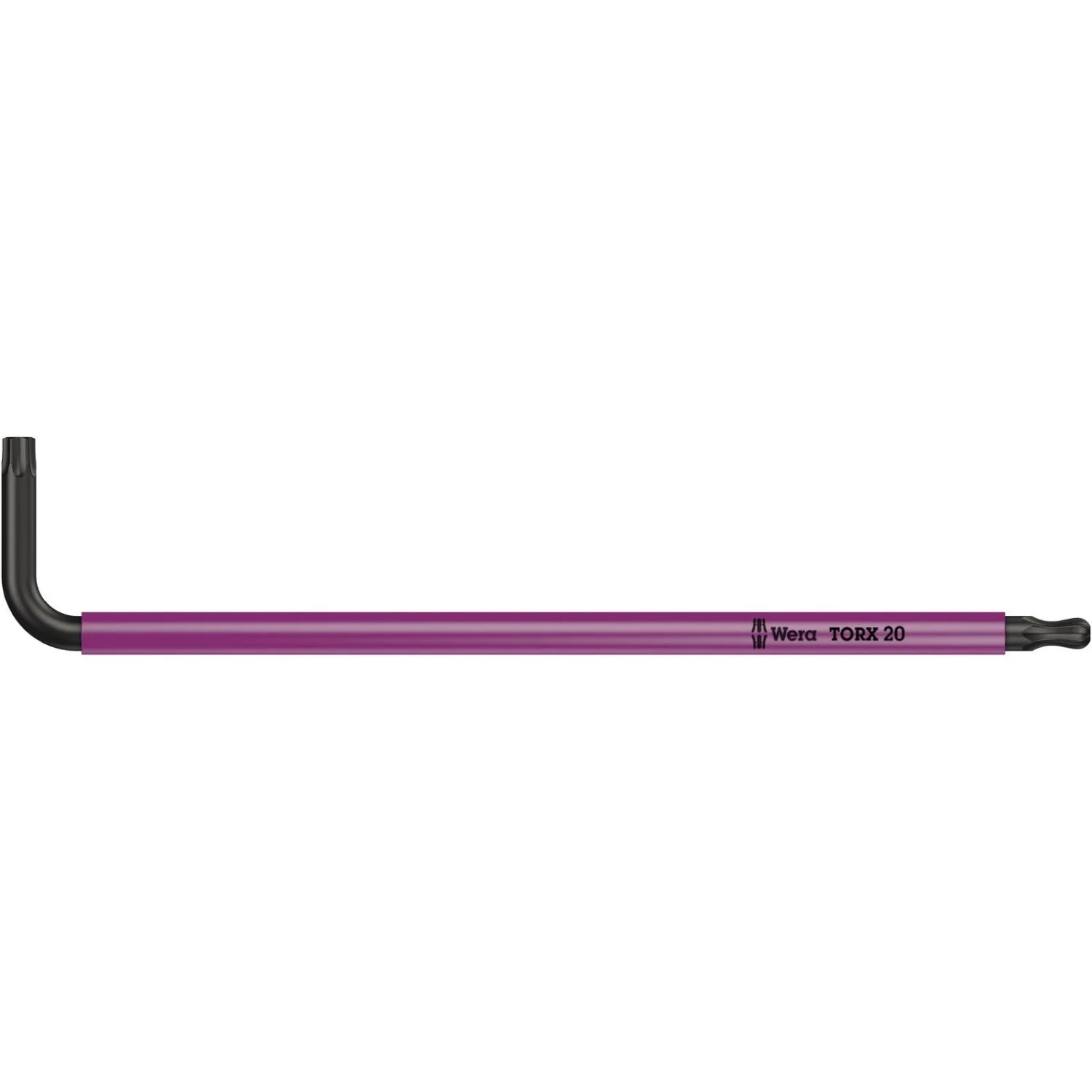 Wera 967 Spkl Torx Bo L-Key Multicolour, Torx 20x96-mm. - Image 1