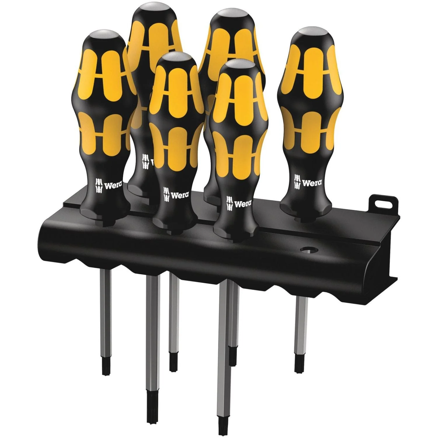 Wera 977/6 Torx Screwdriver Set Kraftform Wera: Chiseldriver And Rack, 6-Pieces - Image 2