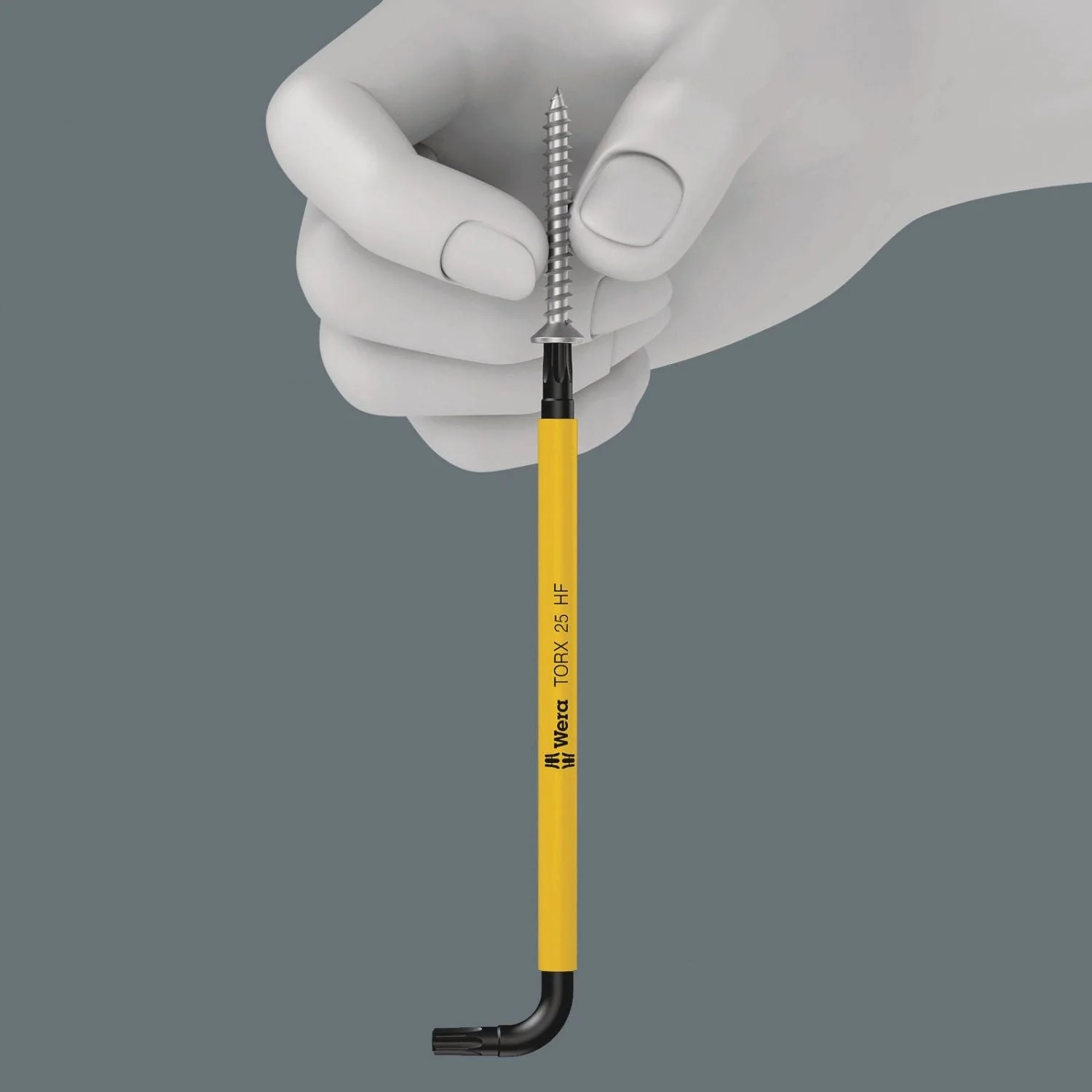 Wera 967 Sxl Hf Torx L-Key Multicolour With Holding Function, Long, Torx 40x224-mm. - Image 3