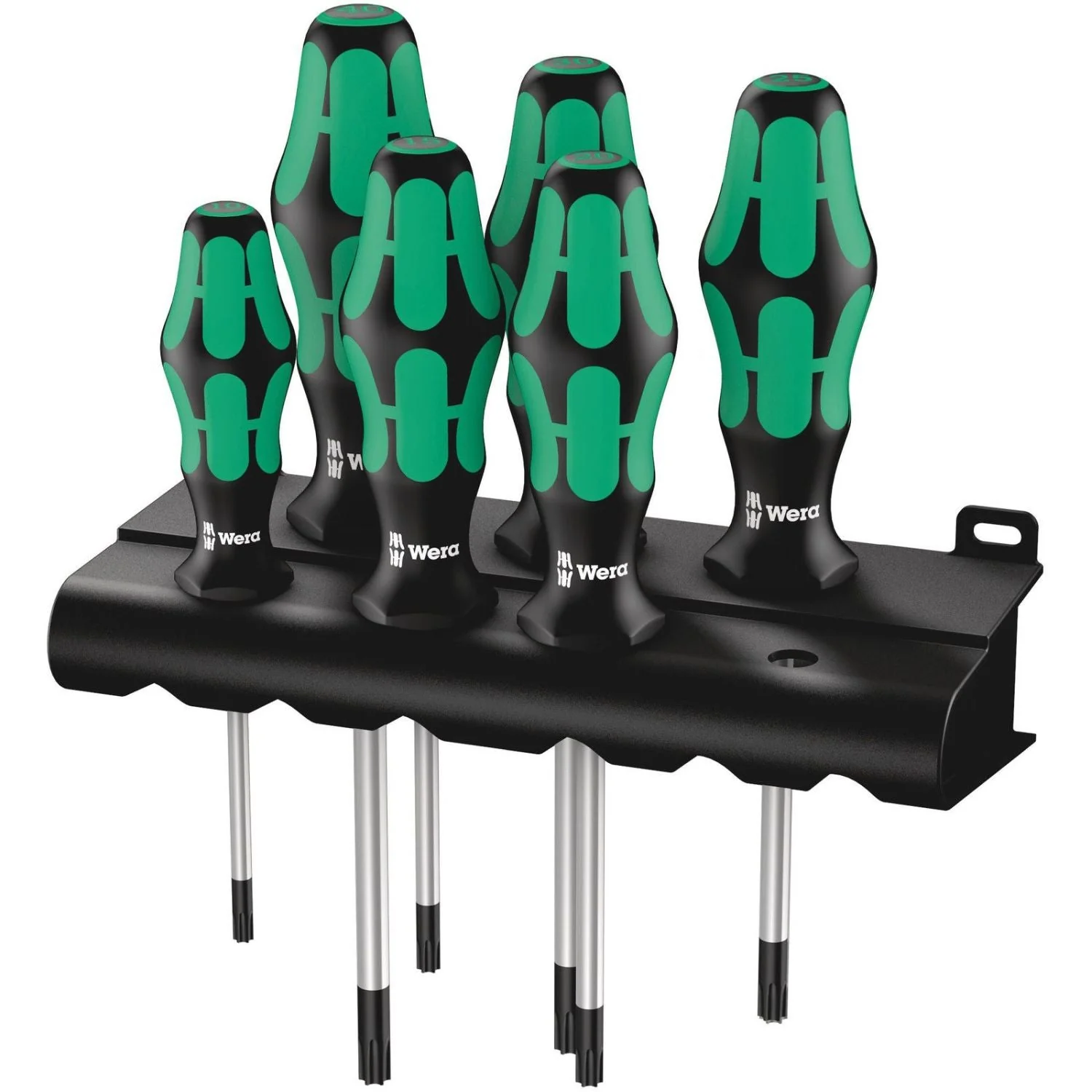 Wera 367/6 Torx Screwdriver Set Kraftform Plus And Rack, 6-Pieces - Image 1
