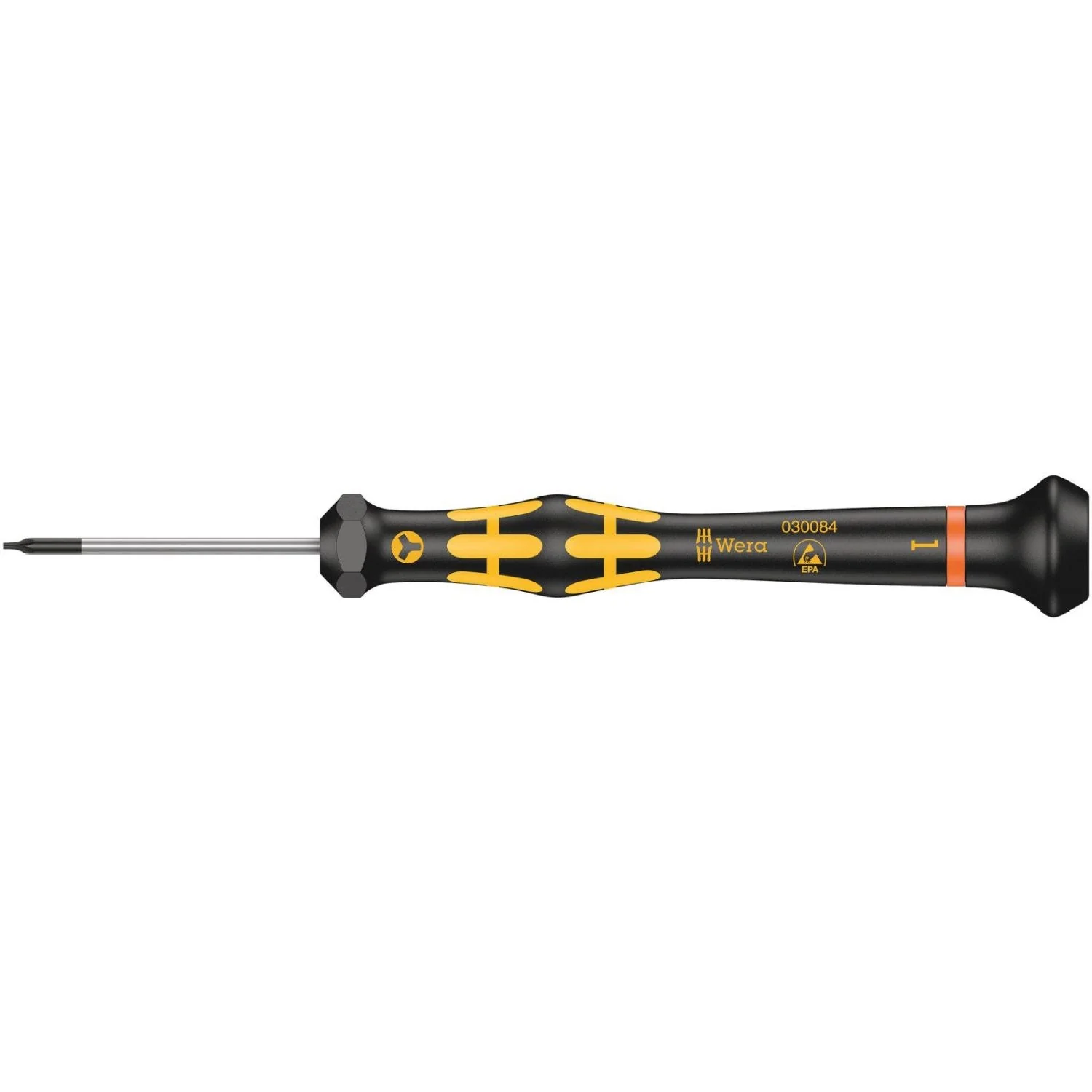 Wera 1572 Esd Kraftform Micro Screwdriver For Microstix Screws, Mx40-mm. - Image 2