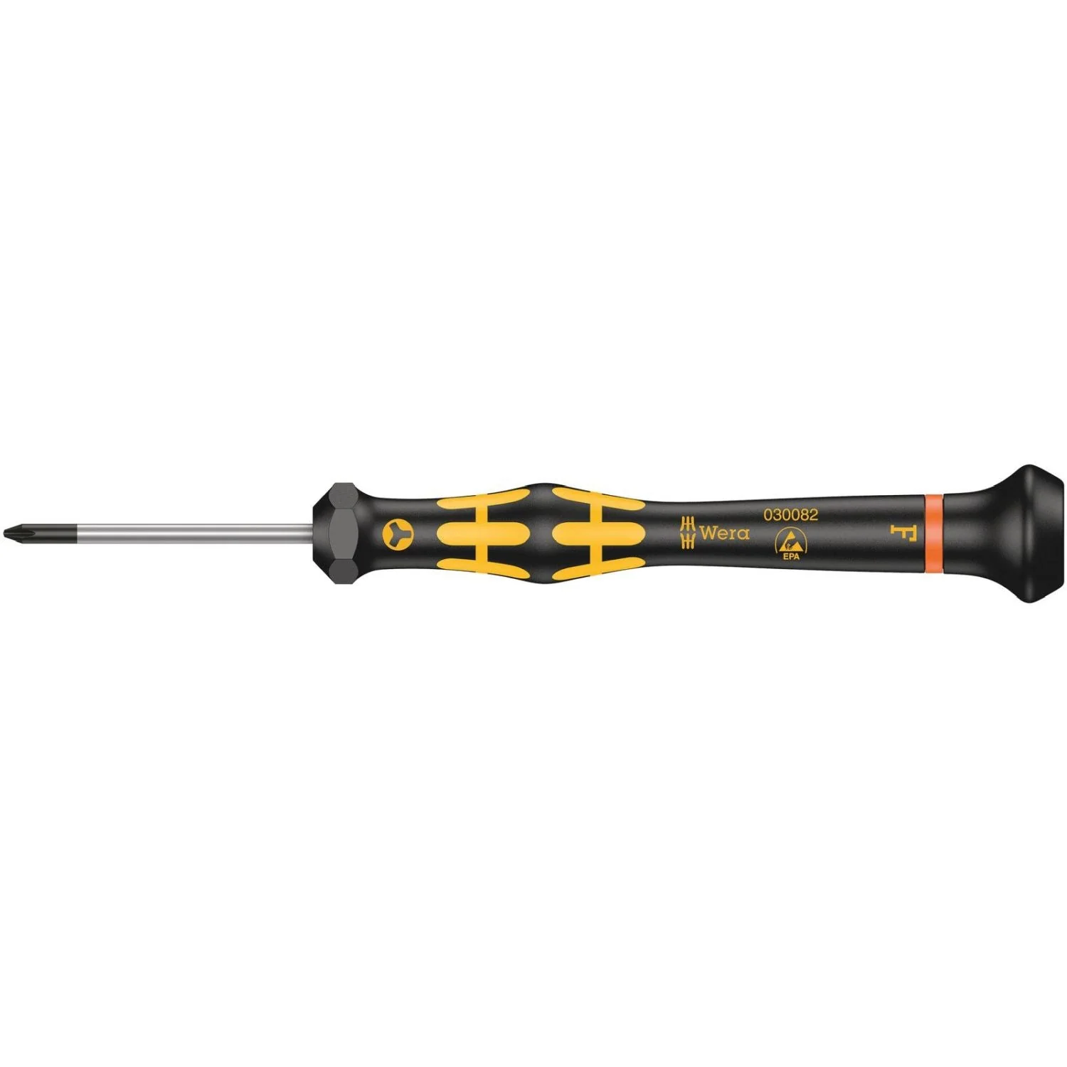 Wera 1572 Esd Kraftform Micro Screwdriver For Microstix Screws, Fx40-mm. - Image 1