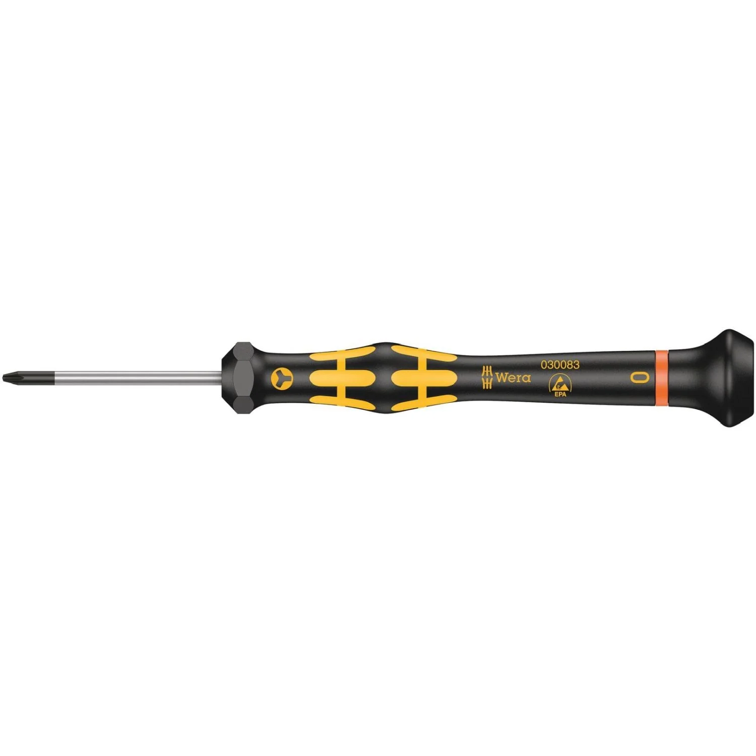 Wera 1572 Esd Kraftform Micro Screwdriver For Microstix Screws, 0x40-mm. - Image 1