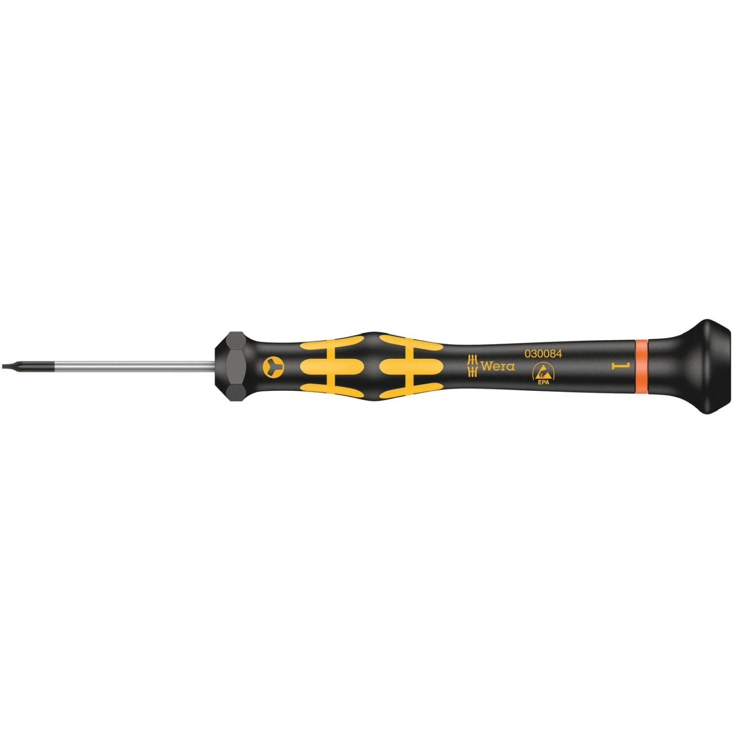 Wera 1572 Esd Kraftform Micro Screwdriver For Microstix Screws, 1x40-mm. - Image 1
