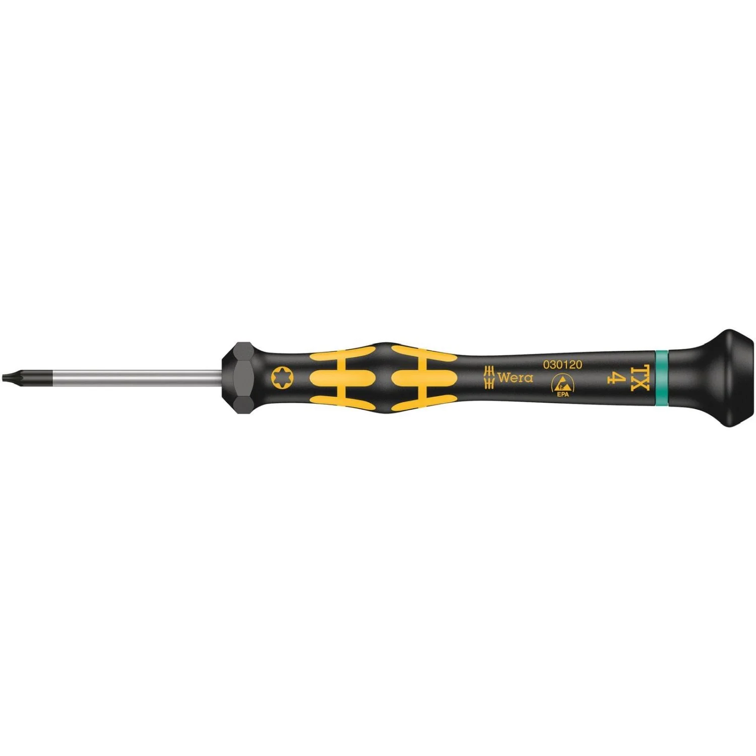 Wera 1567 Torx Esd Kraftform Micro Screwdriver For Torx Screws, Torx 4x40-mm. - Image 1