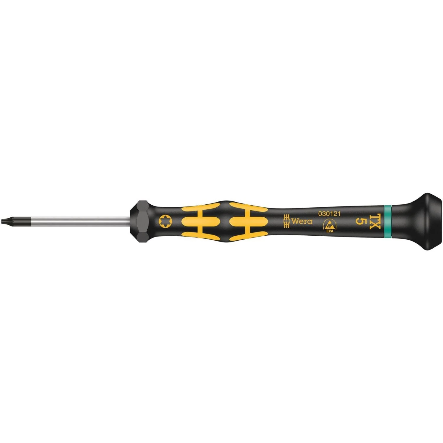 Wera 1567 Torx Esd Kraftform Micro Screwdriver For Torx Screws, Torx 5x40-mm. - Image 1