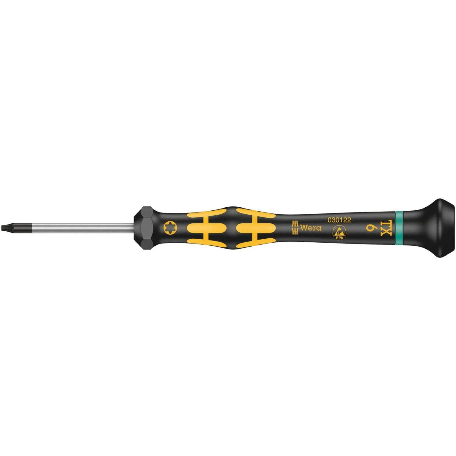 Wera 1567 Torx Esd Kraftform Micro Screwdriver For Torx Screws, Torx 6x40-mm. - Image 1