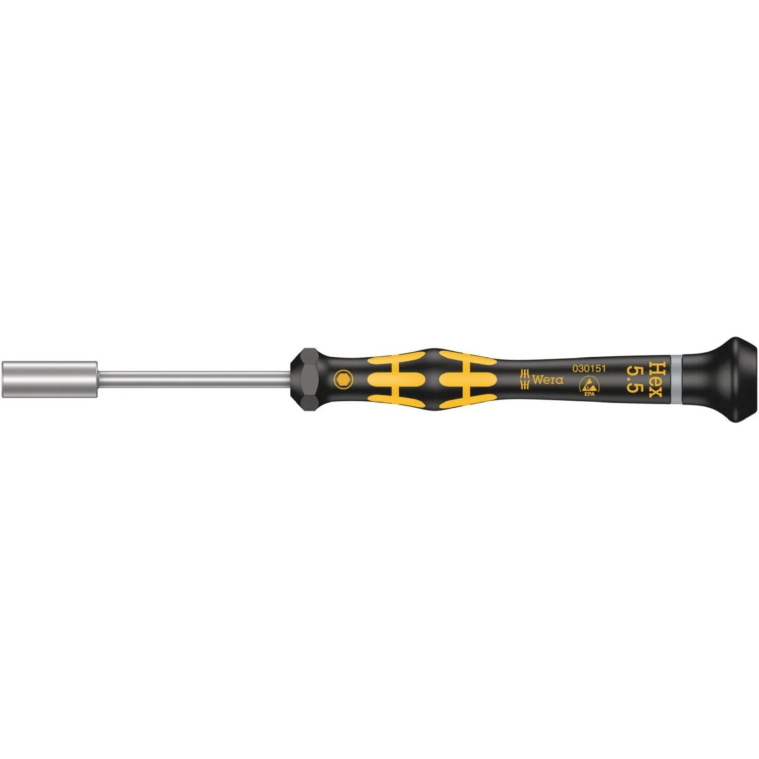 Wera 1569 Esd Nutdriver Kraftform Micro, 5.5x60-mm. - Image 1