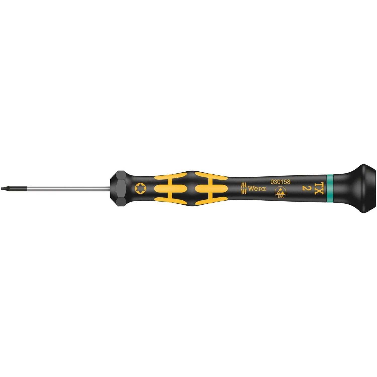 Wera 1567 Torx Esd Kraftform Micro Screwdriver For Torx Screws, Torx 2x40-mm. - Image 1