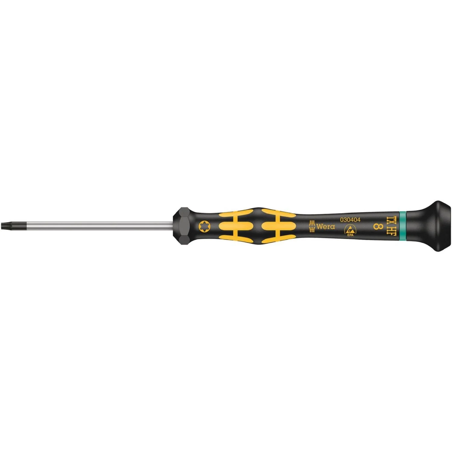 Wera 1567 Torx Hf Esd Kraftform Micro Screwdriver With Holding Function For Torx Screws, Torx 4x40-mm. - Image 2