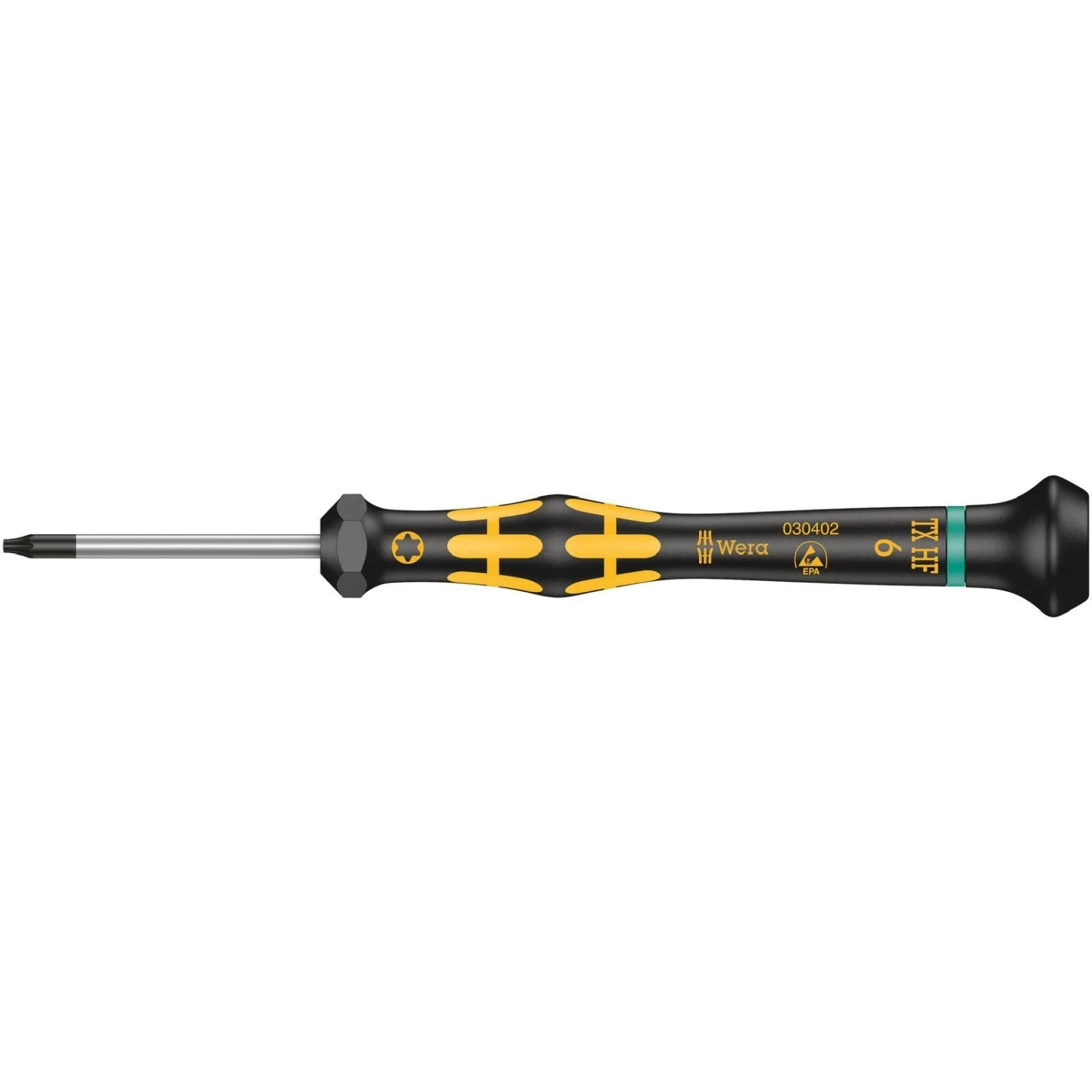 Wera 1567 Torx Hf Esd Kraftform Micro Screwdriver With Holding Function For Torx Screws, Torx 6x40-mm. - Image 1