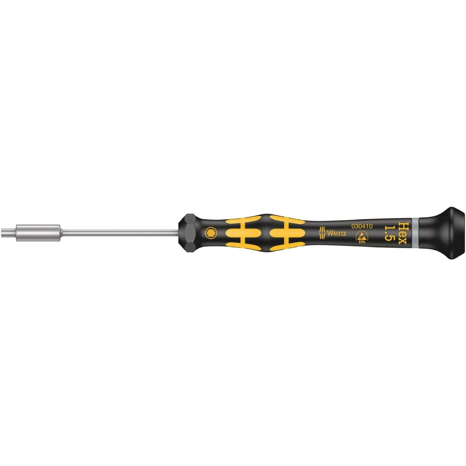 Wera 1569 Esd Nutdriver Kraftform Micro, 1.5x60-mm. - Image 1