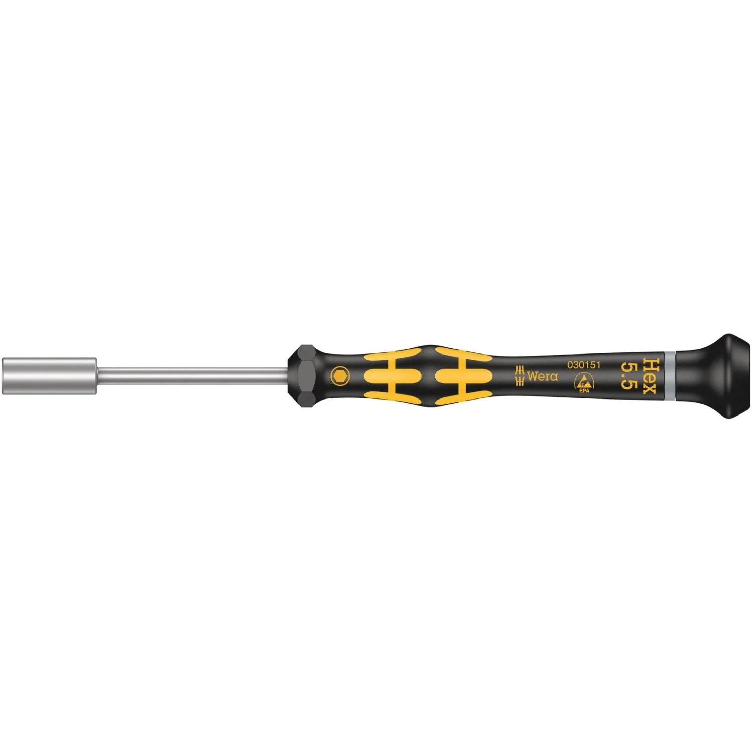 Wera 1569 Esd Nutdriver Kraftform Micro, 1.8x60-mm. - Image 2