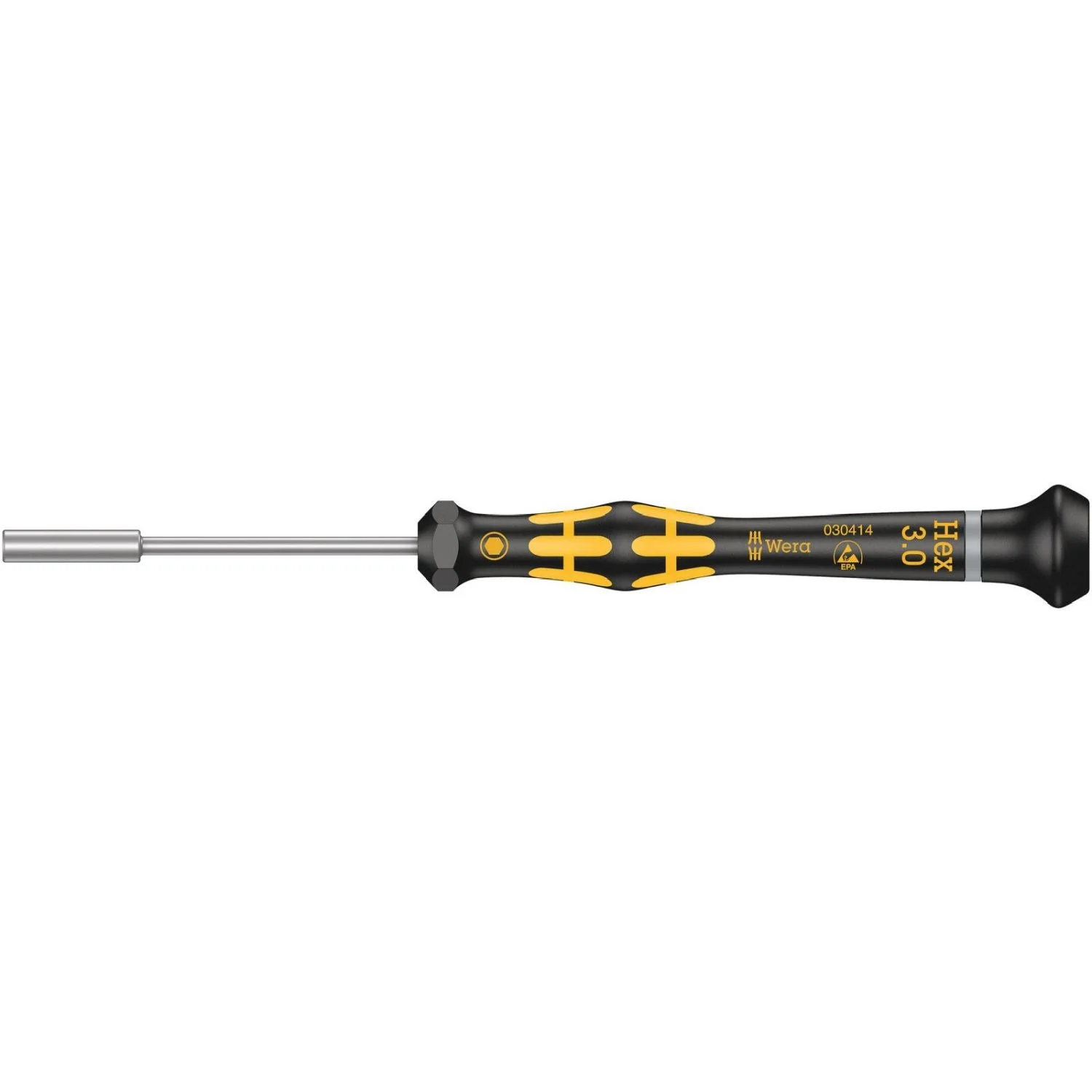 Wera 1569 Esd Nutdriver Kraftform Micro, 3x60-mm. - Image 1
