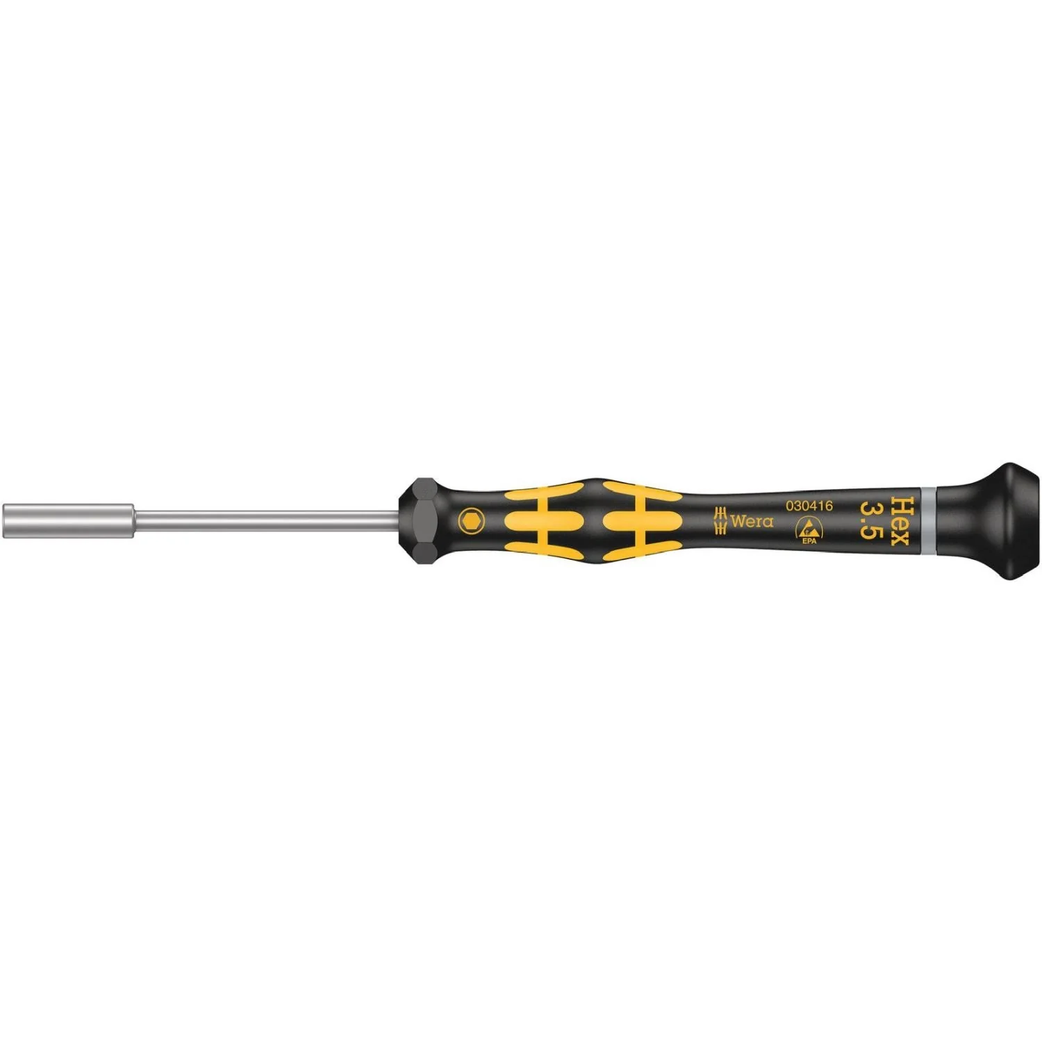 Wera 1569 Esd Nutdriver Kraftform Micro, 3.5x60-mm. - Image 1