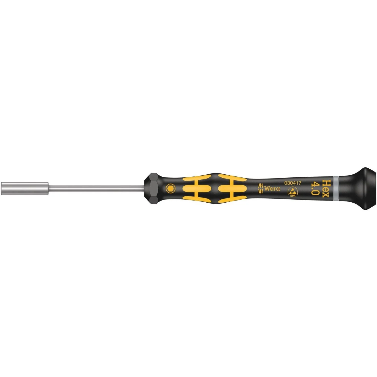 Wera 1569 Esd Nutdriver Kraftform Micro, 4x60-mm. - Image 1