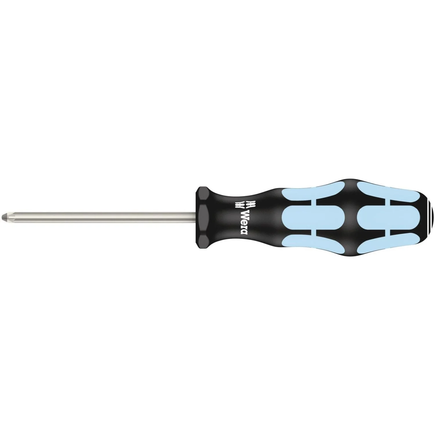 Wera 3355 Pz Screwdriver For Pozidriv Screws, Stainless, Pz 1x80-mm. - Image 1