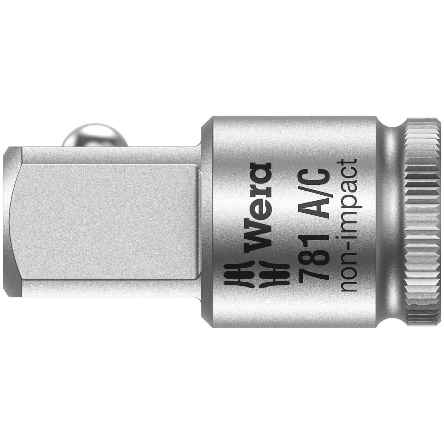 Wera 781 A 1/4-in. Connection Parts, 781 A/Cx1/2x36-mm.x1/4-in. - Image 1