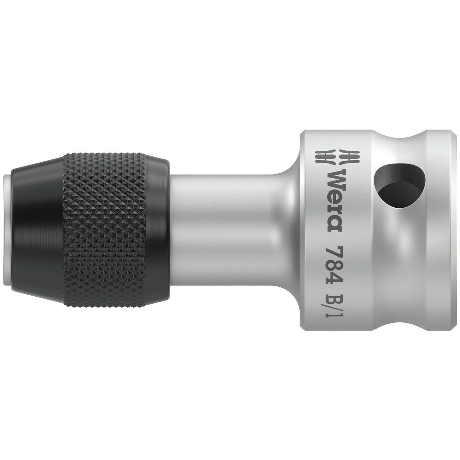 Wera 784 B 3/8-in. Adaptor With Quick-Release Chuck, 784 B/1x1/4-in.x43-mm. - Image 1