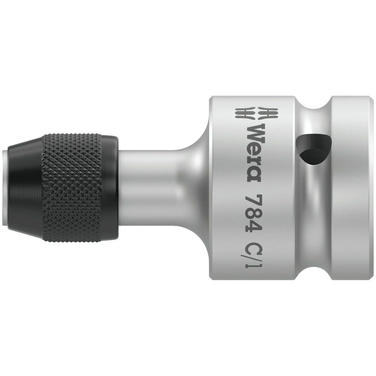 Wera 784 C 1/2-in. Adaptor With Quick-Release Chuck, 784 C/1x1/4-in.x50-mm. - Image 1