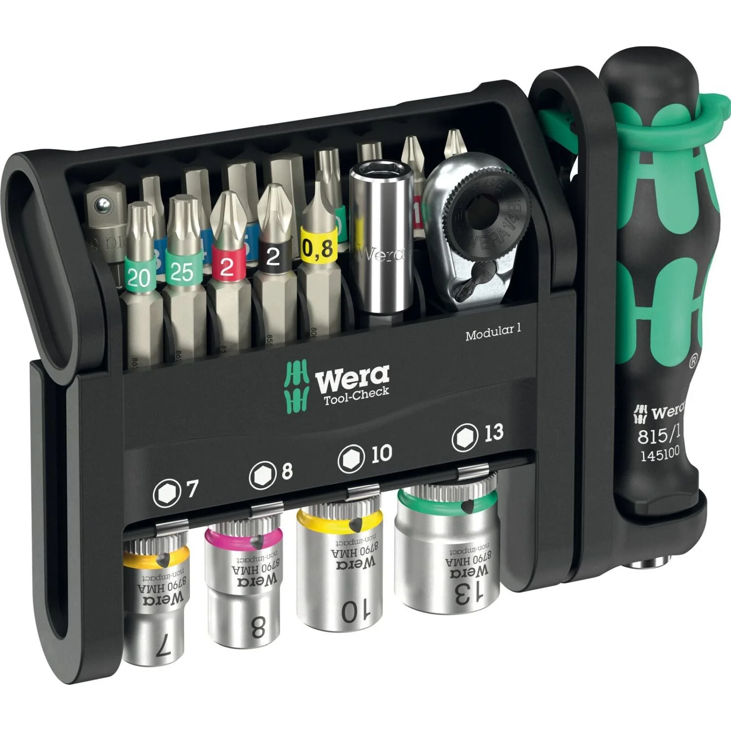 Wera Tool-Check Modular 1, 21-Pieces - Image 1