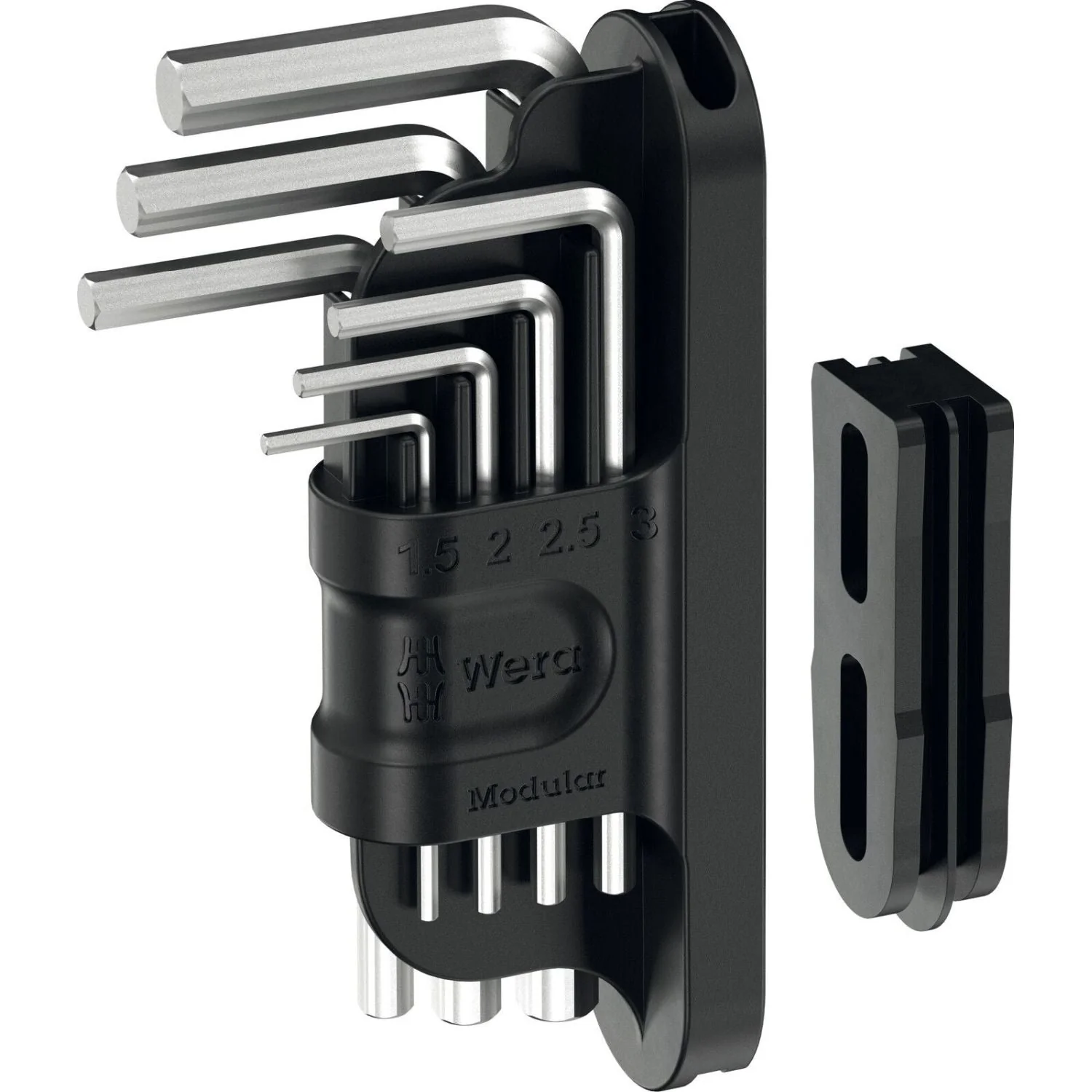 Wera Tool-Check Modular L-Keys Hex-Plus 1, 7-Pieces - Image 1