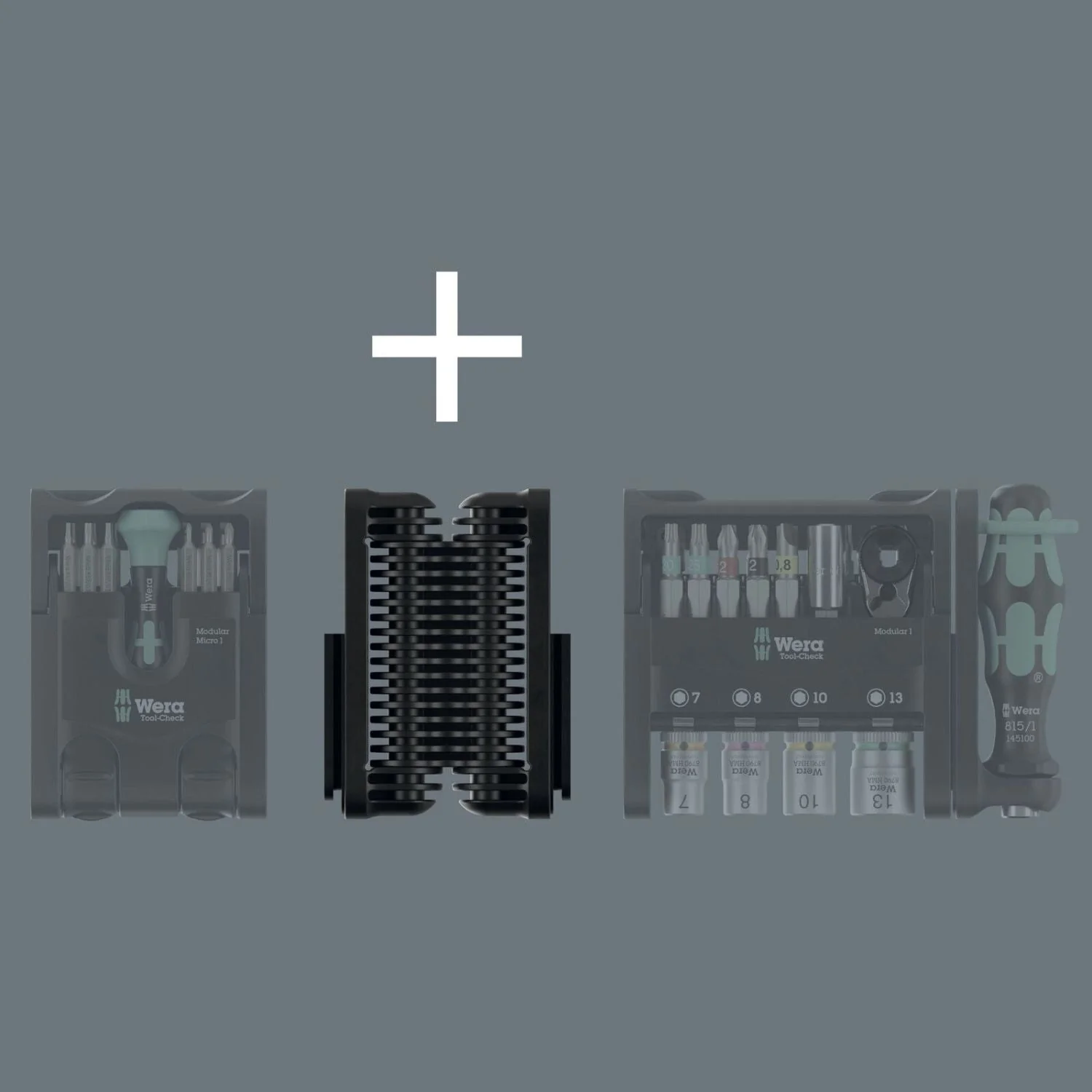 Wera 9550 Hinge For Tool-Check Modular, 67.5x91x22-mm. - Image 3