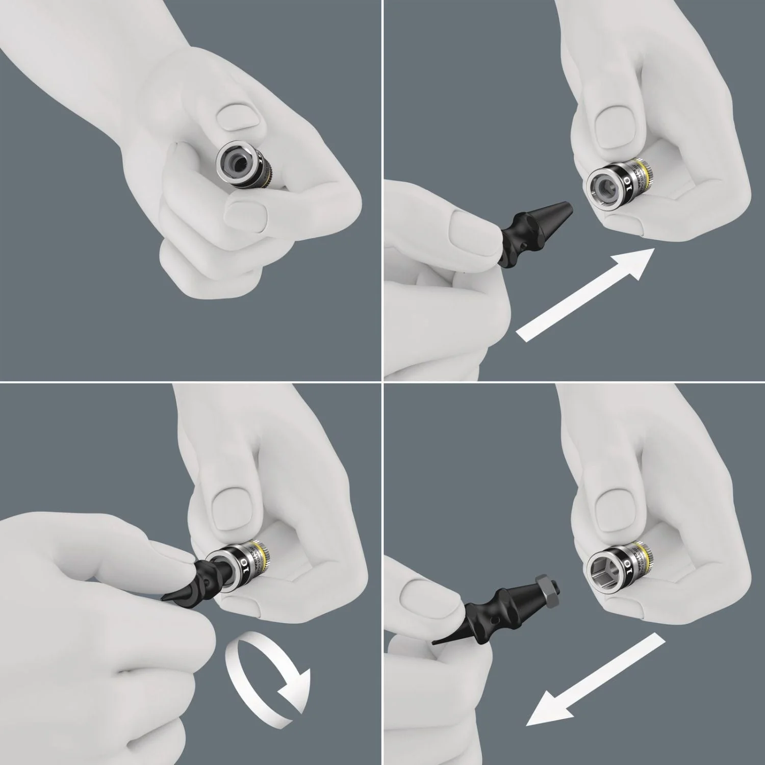 Wera Nut Extractor, 43x14-mm. - Image 3
