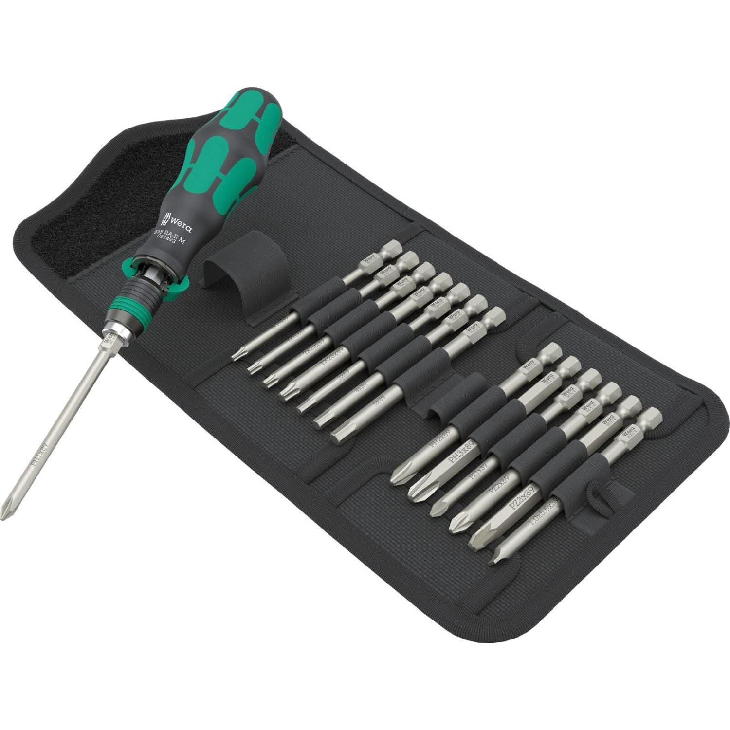 Wera Kraftform Kompakt 838 Ra-R M Set 1, 15-Pieces - Image 2