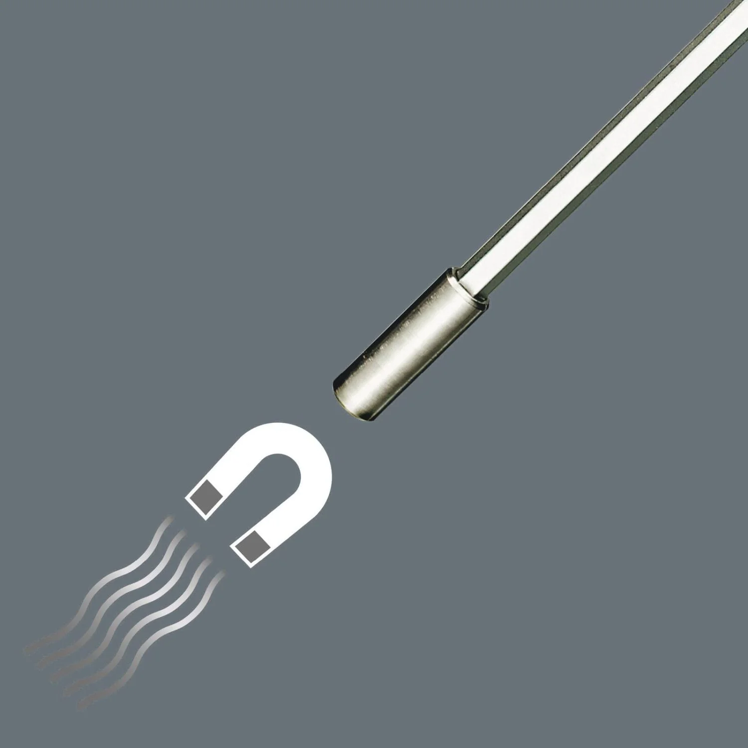 Wera 812/1 Bitholding Screwdriver With Strong Permanent Magnet, 1/4-in.x120-mm. - Image 3
