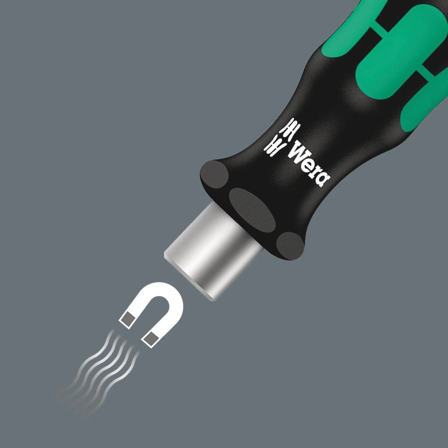 Wera 813 Bitholding Screwdriver, 1/4-in.x78-mm. - Image 3