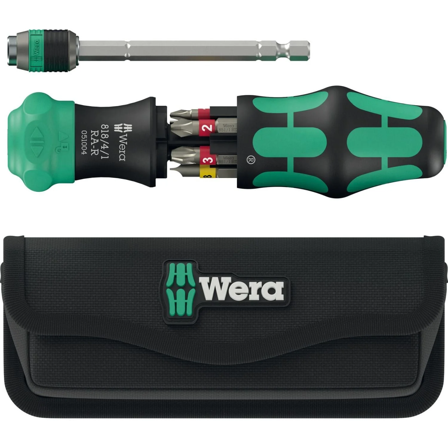 Wera Kraftform Kompakt 25 Ra-R With Pouch, 6-Pieces - Image 1